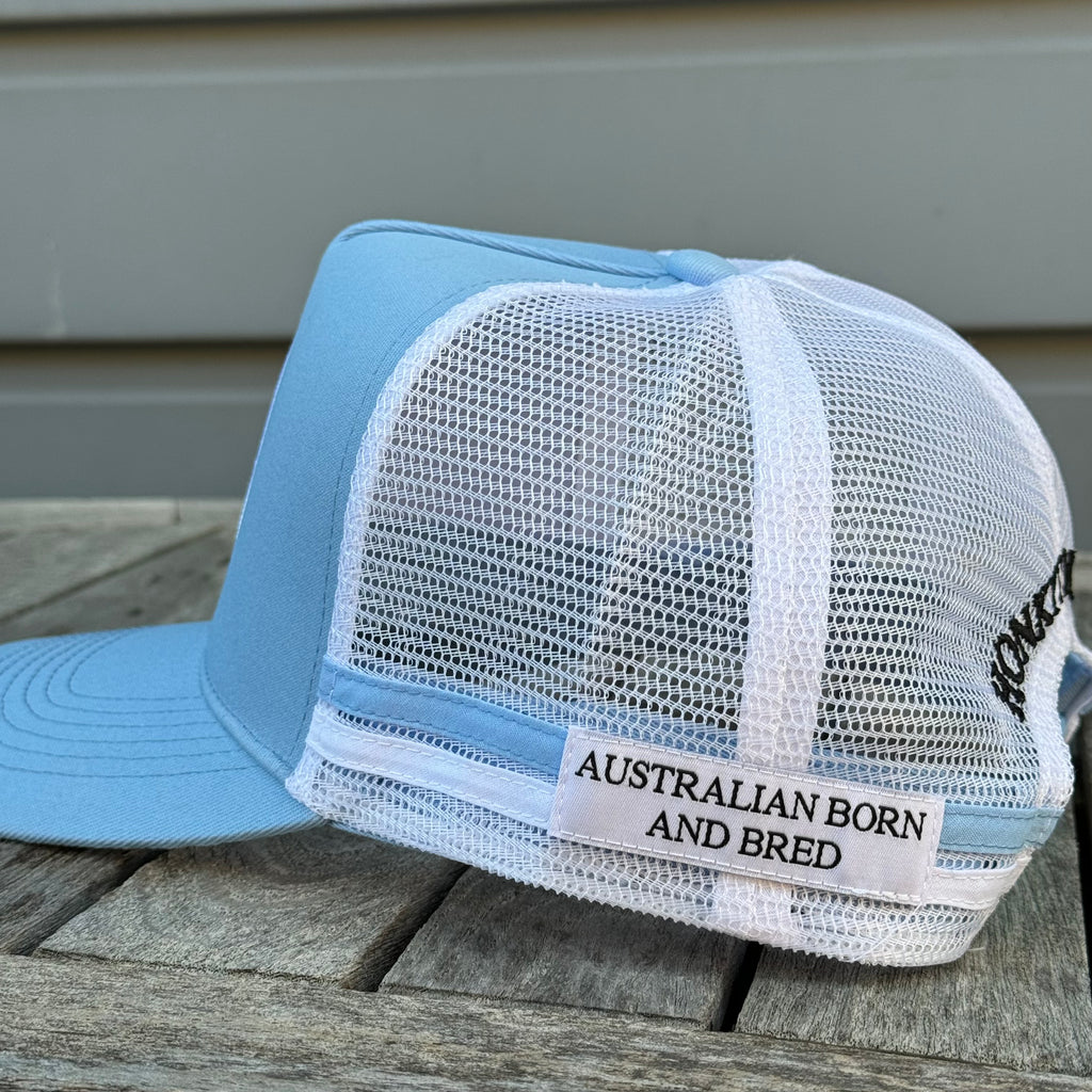 Branded Trucker - Blue