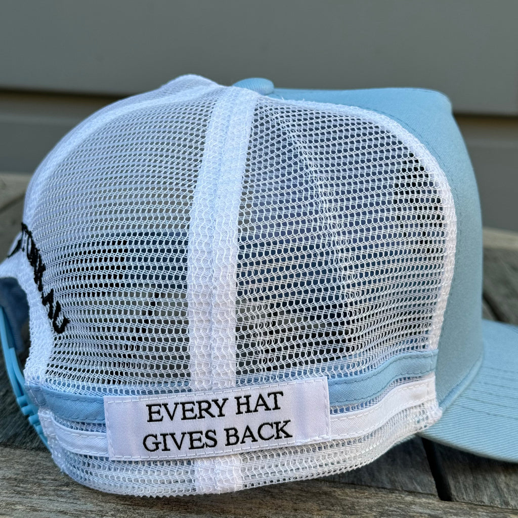 Branded Trucker - Blue