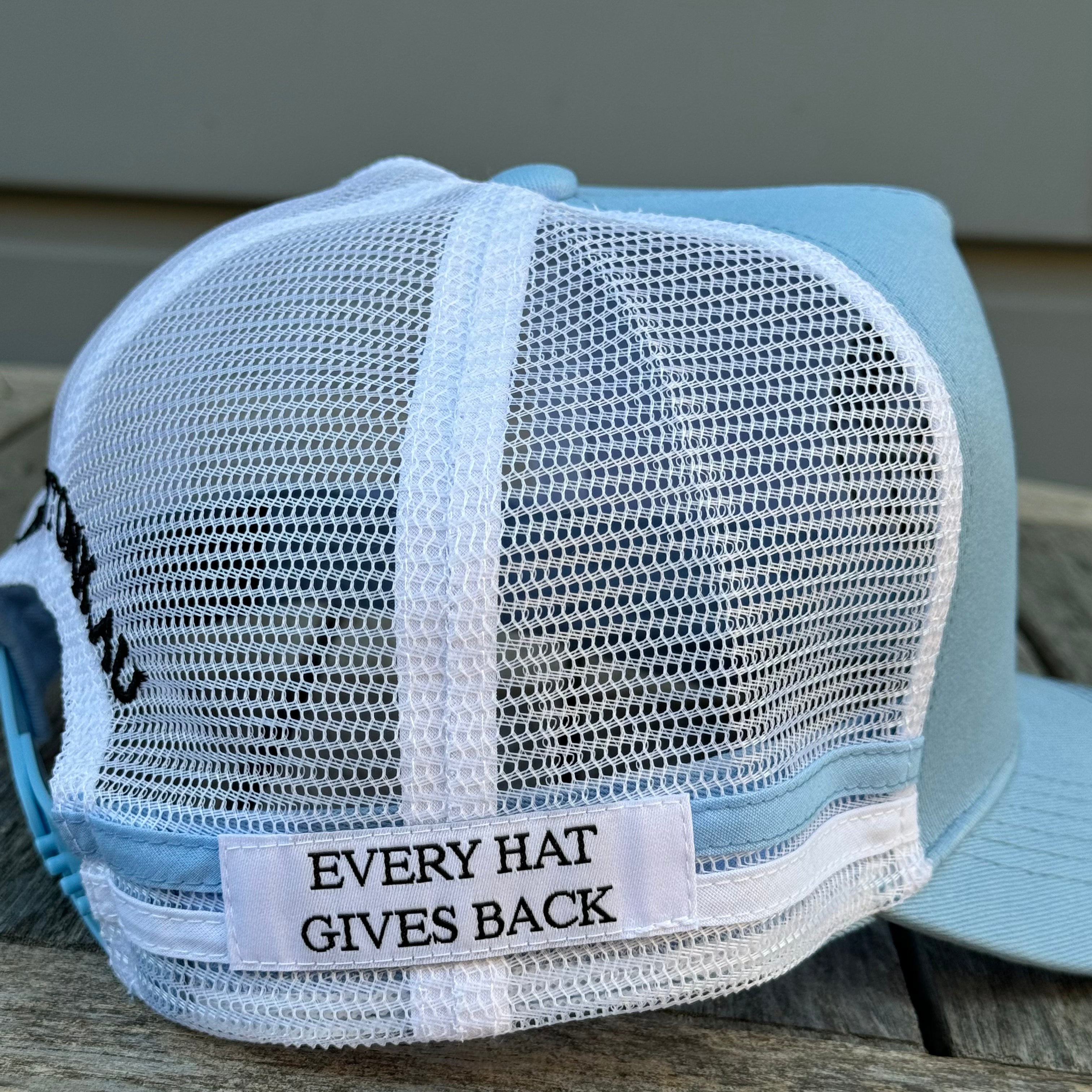 Branded Trucker - Blue