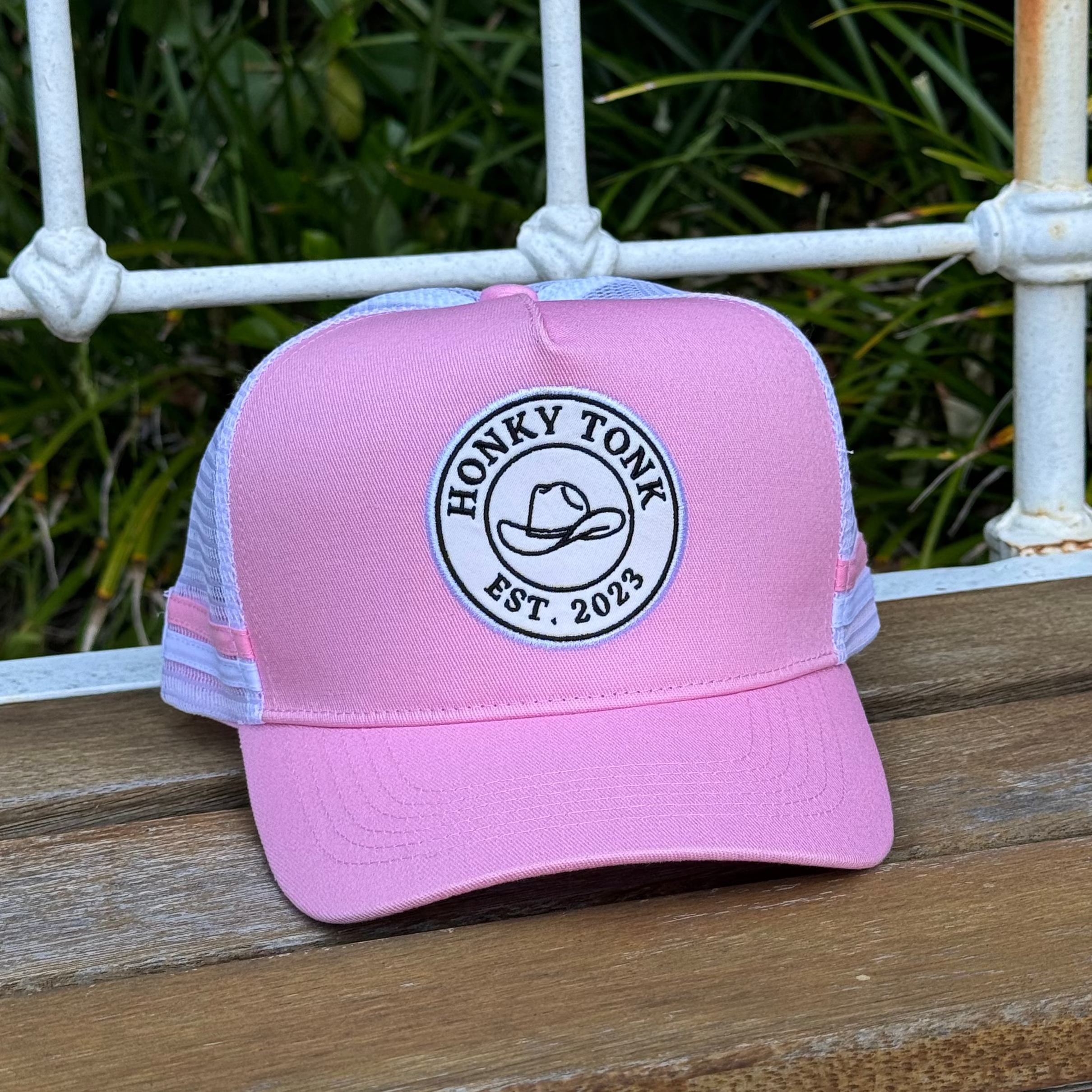 Branded Trucker - Pink