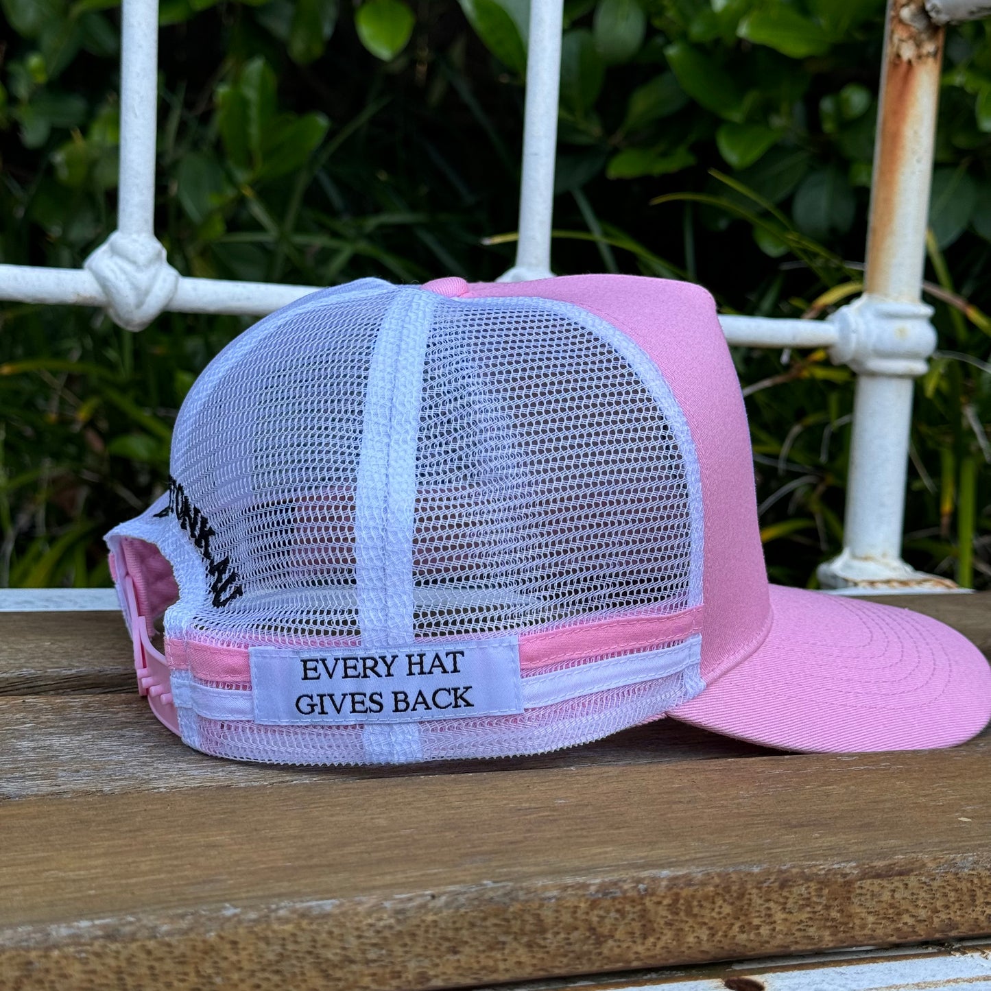 Honky Tonk Trucker Cap - Pink