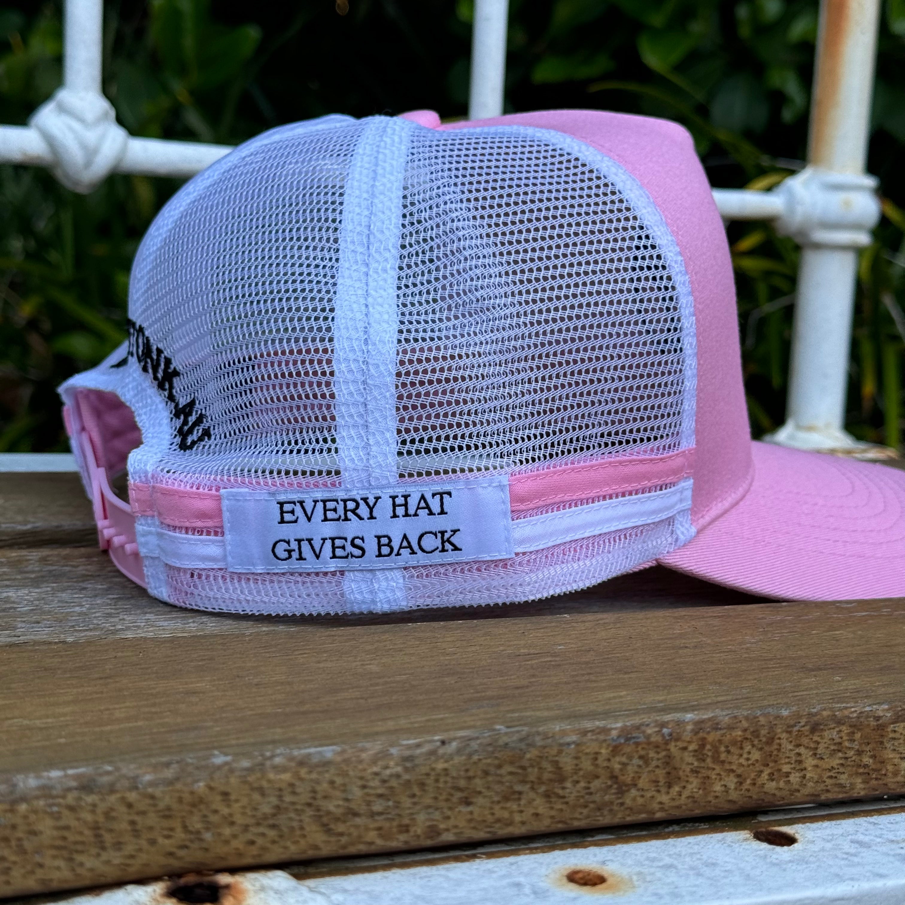 Branded Trucker - Pink