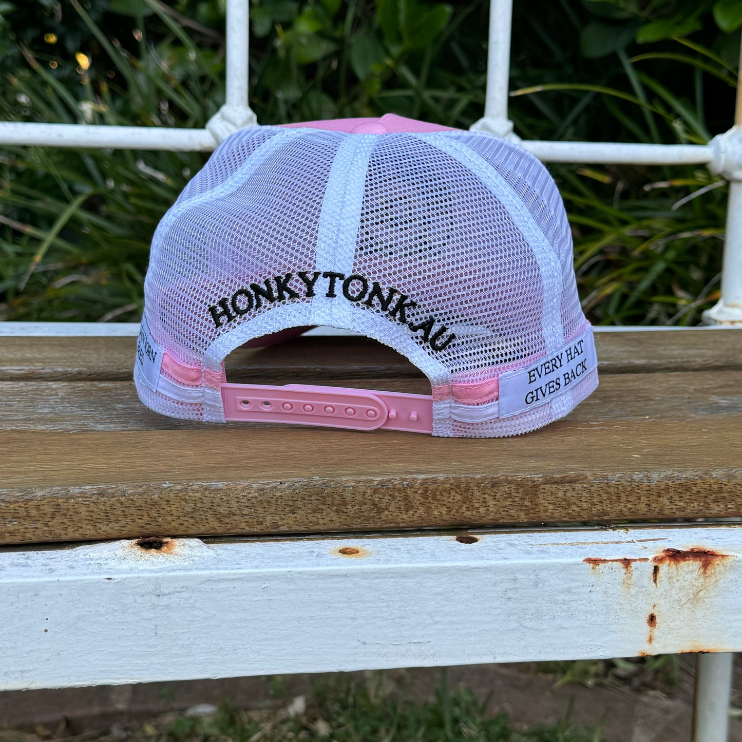 Honky Tonk Trucker Cap - Pink