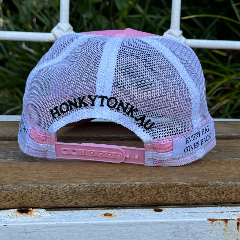 Branded Trucker - Pink