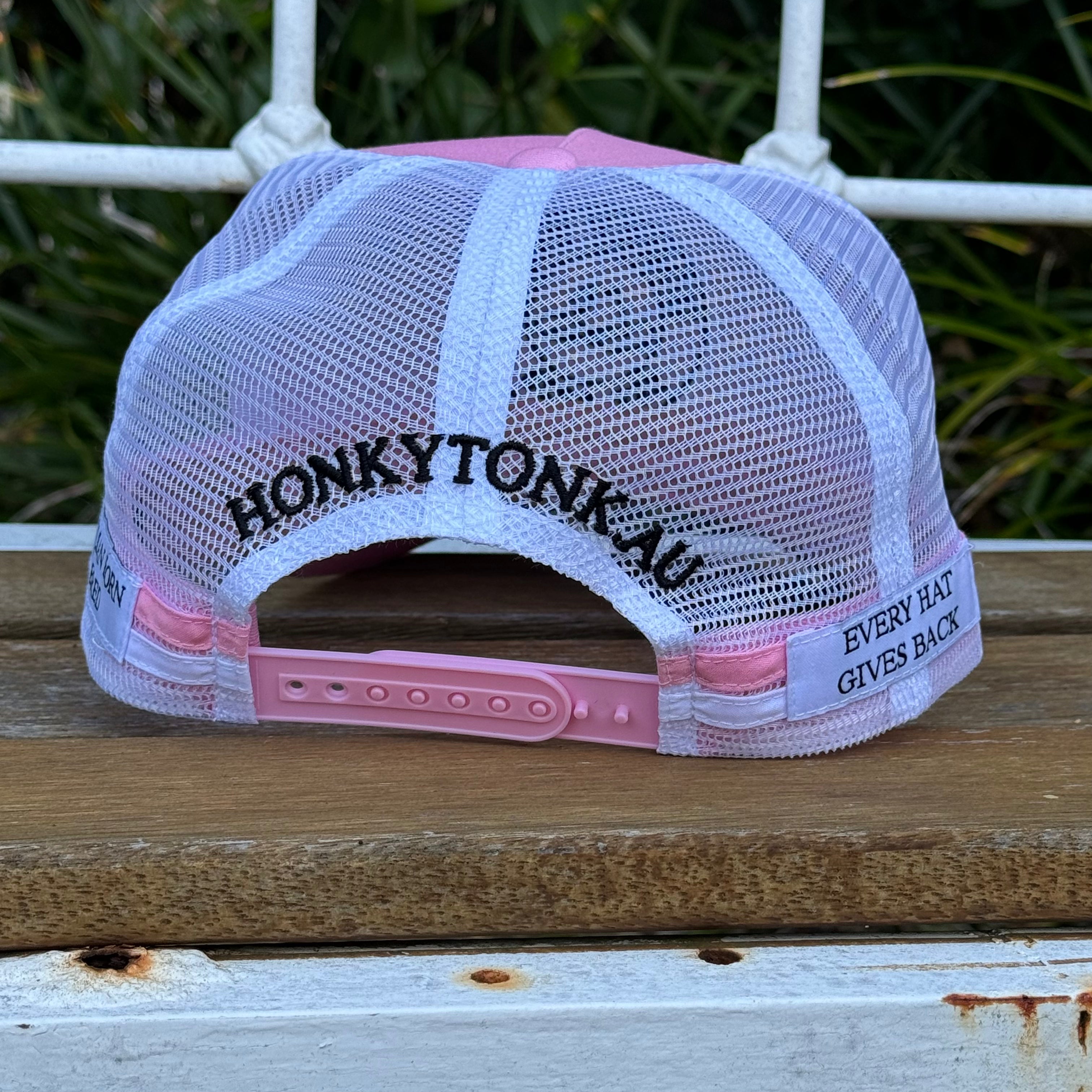 Branded Trucker - Pink