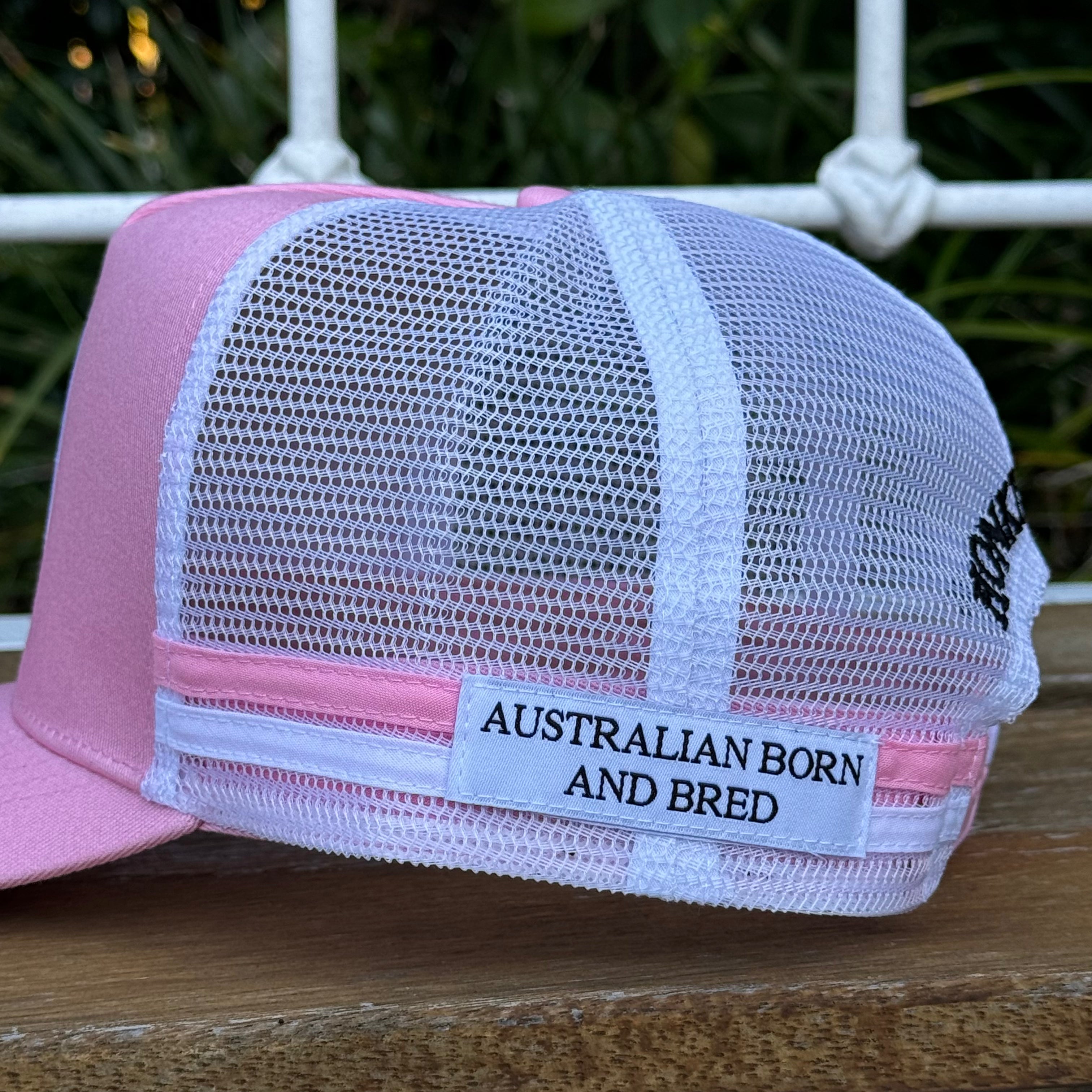 Branded Trucker - Pink
