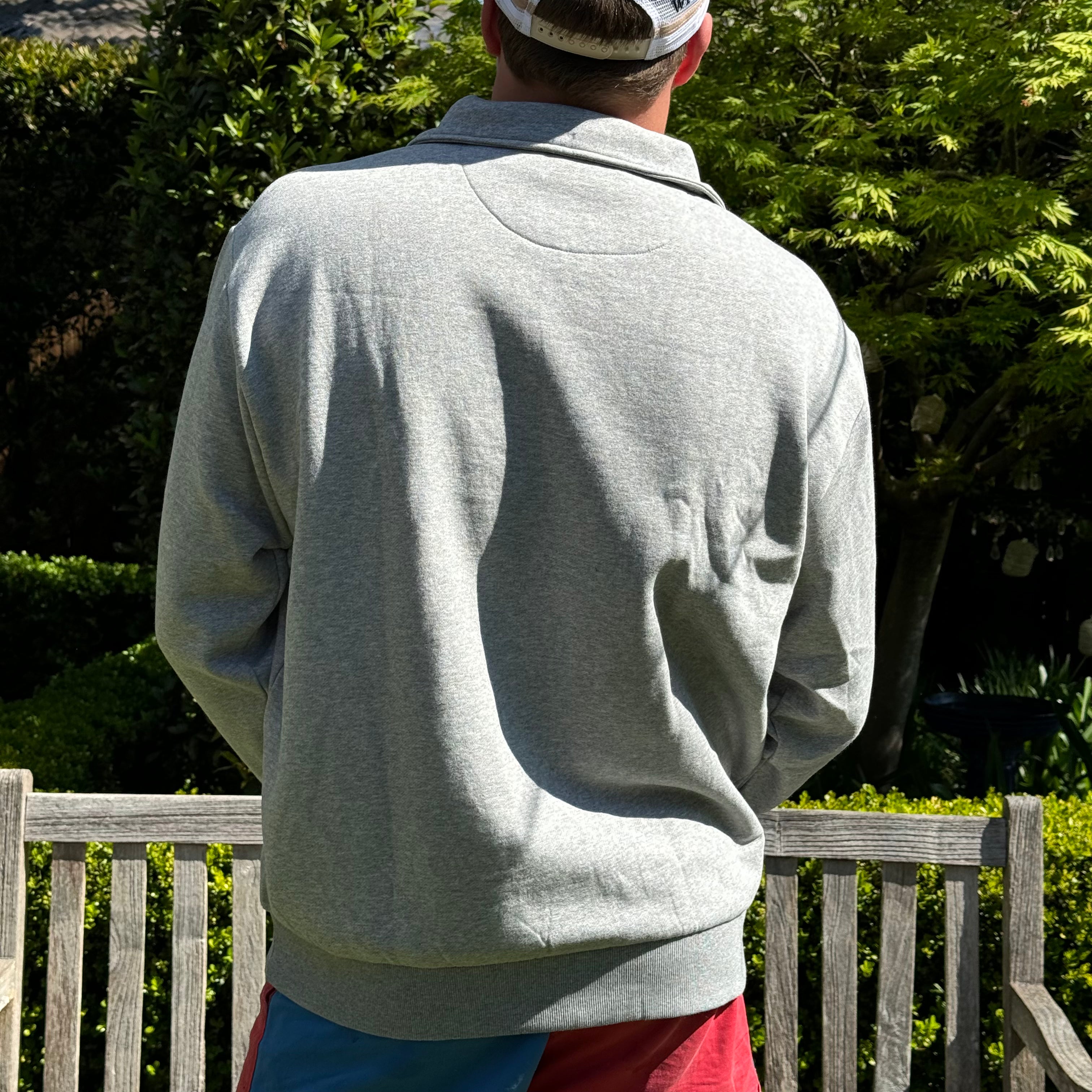 1/4 Zip - Grey
