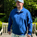 1/4 Zip - Blue